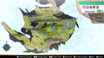 Hubble Bubble and Shriek Map Location