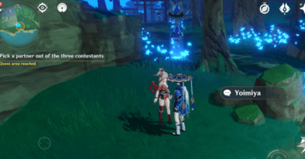 Genshin - Pick a Partner Out of Three Contestants Yoimiya