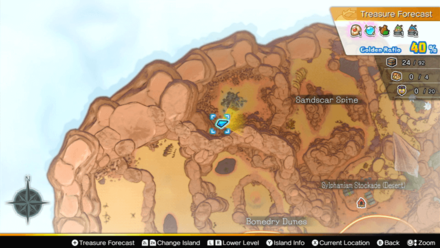 Deluxe Burger-on-the-Bone Map Location