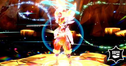 Pokemon Scarlet and Violet SV - 7-Star Cinderace Tera Raid Event