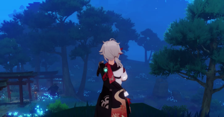 Genshin - First Test of Courage Partner Kazuha