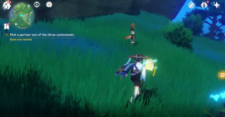 Genshin - First Test of Courage Partner Gorou