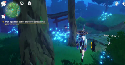 Genshin - First Test of Courage Partner Ayaka