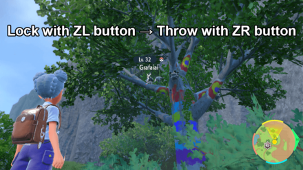 Pokemon Scarlet and Violet (SV) - ZL Locked Tree Pokemon
