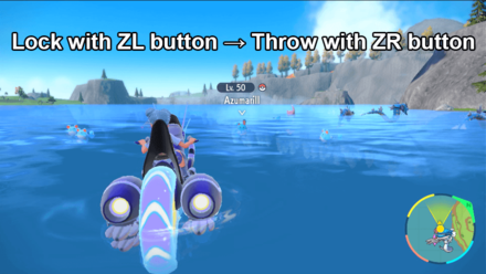 Pokemon Scarlet and Violet (SV) - ZL Locked Water Pokemon