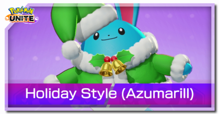 Pokemon UNITE - Holiday Style Azumarill Banner