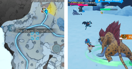 Dragon Quest Treasures - Defeat 8 tundrackies near the station, 