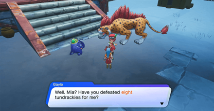 Dragon Quest Treasures - Report back to Gayle