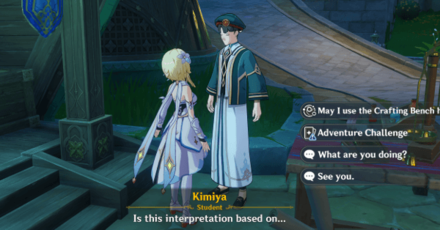 Genshin - Open World Match - Kimiya