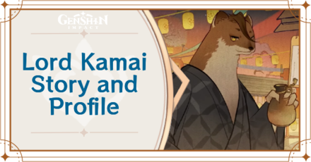 Genshin Impact - Lord Kamai Story and Profile