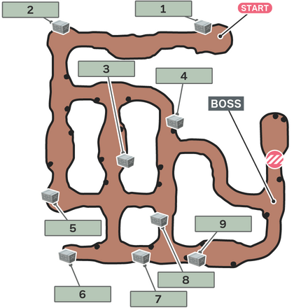 Weapons Gone Haywire Map