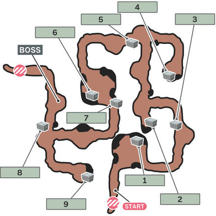 Toughest Monsters Map