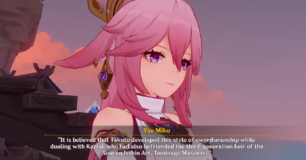 Genshin - Lord Kamai - third generation heir of the Souran Isshin Art