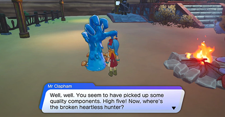 Dragon Quest Treasures - Report back to Mr. Clapham