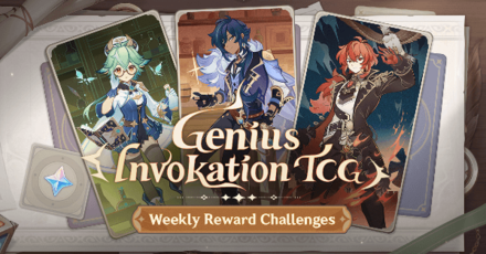 Genshin - Weekly Genius Invokation TCG Challenges Topic Event