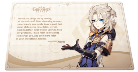 Genshin Impact Albedo