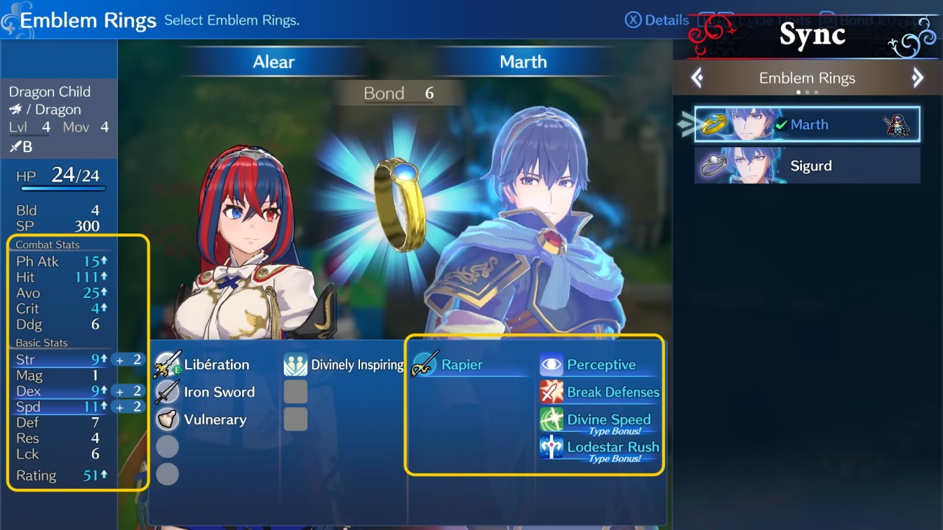 Fire Emblem Engage Emblem Rings