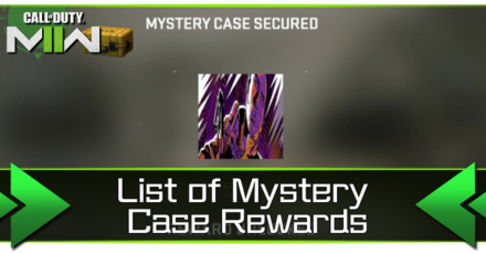 Modern Warfare 2 - List of Mystery Case Rewards