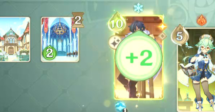 Genshin - Yoimiya Character Invite Challenge - Use healing cards