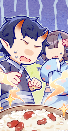 Genshin - Day 1 Oni Youkai Theme - That Time I Realized I Had a Bean Allergy