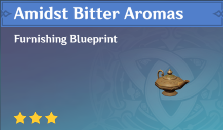 Genshin Impact - How to Get Amidst Bitter Aromas Furnishing
