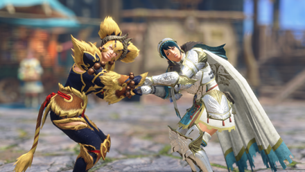 MH Rise Sunbreak - Fist Bump Pose Set Reward