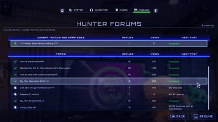 High on Life - Finish Hunter Forum Posts