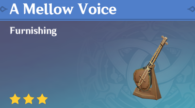 Genshin Impact - How to Get A Mellow Voice Furnishing