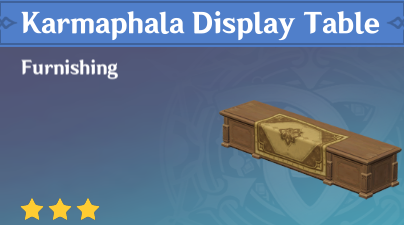 Genshin Impact - How to Get Karmaphala Display Table Furnishing