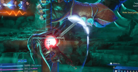 Crisis Core Reunion - Genesis Avatar Materia Sword