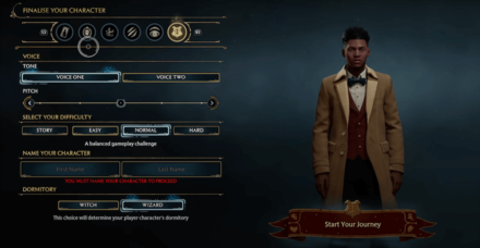 Character Creation Finalise Your Character