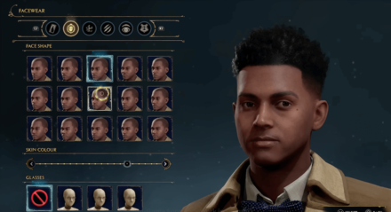 Character Creation Facewear