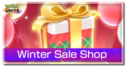 Pokemon UNITE - Winter Sale Shop Banner