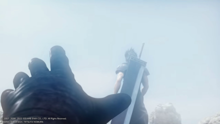 Crisis Core Final Fantasy VII Reunion - Cloud Reaching Out to Zack