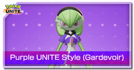 Pokemon UNITE - Purple UNITE Style Gardevoir Banner