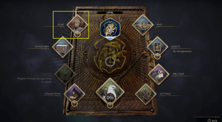 Change Appearance from Gear Screen