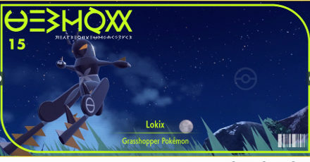 Pokemon Scarlet and Violet - Lokix Pokedex