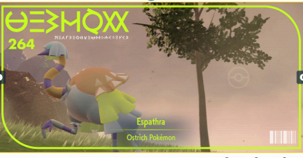 Pokemon Scarlet and Violet - Espathra Pokedex