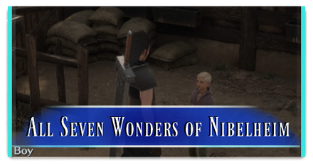 Crisis Core Reunion - All Seven Wonders of Nibelheim Side Quest and Shinra Mansion Safe Code
