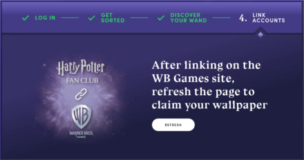 Hogwarts Legacy - Refresh Page