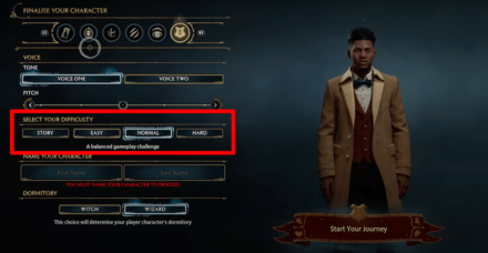 Change Difficulty - Select Your Difficulty