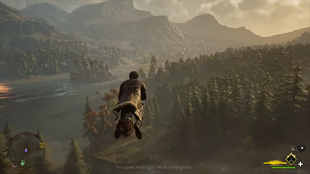 Hogwarts Legacy - Explore Using a Broom