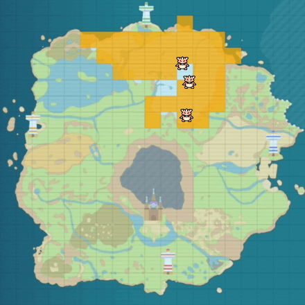 Beartic Location Map