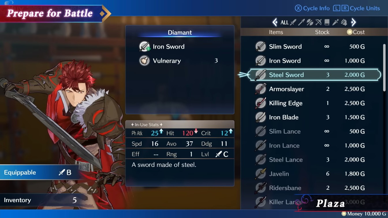 Fire Emblem Engage Weapons