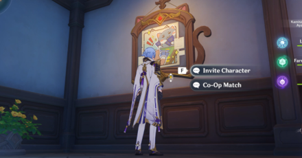 Genshin - How to Invite Characters for Duel Step 1