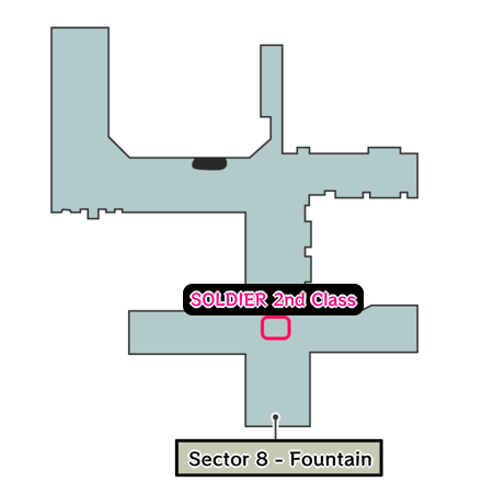 Crisis Core Reunion - Find the Wutai Spies! Minigame Location