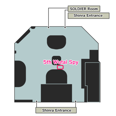 Crisis Core Reunion - Fifth Wutai Spy Location