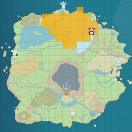 Gardevoir Location Map