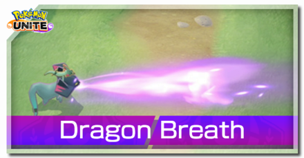 Pokemon UNITE - Dragon Breath Banner