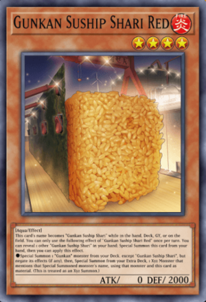 Gunkan Suship Shari Red